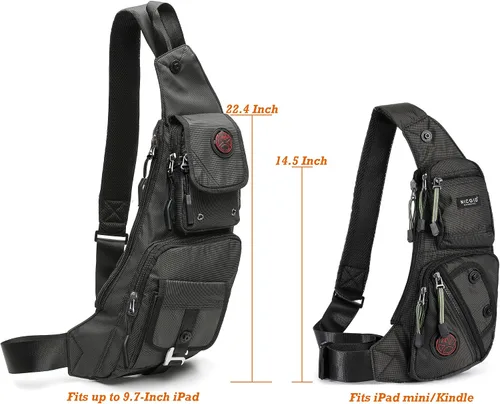 Miniatura 65 de Nicgid Sling Bag - Mochila bandolera para hombre), LYSB01NH075BJ-SPRTSEQIP