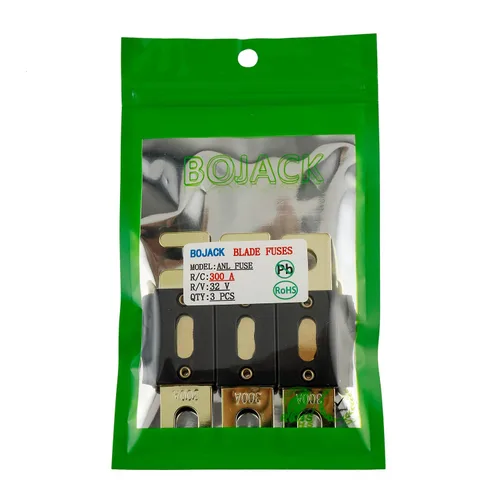 Miniatura 3 de BOJACK Fusible de hoja ANL de 300 amperios y 32 V CC para sistema de audio y video de automóvil (paquete de 3)