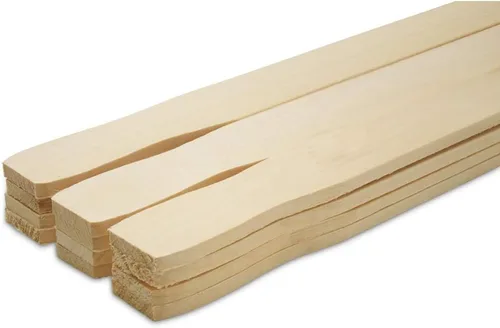 Miniatura 13 de Palos de pintura de 9 pulgadas, caja de 25 agitadores de pintura de madera dura, paletas de mezcla de madera para epoxi o resina, marcadores