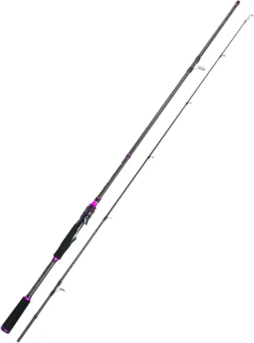 Miniatura 20 de Jenseits Carbon Fiber Fishing Rod Series (6-12 Ft), Spinning & Casting Rods with Stainless Steel Ceramic Guides, Fast Action Fishing Pole for Bass