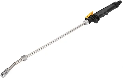 Miniatura 9 de Varita de riego, rociador de agua, G3/8 pulgadas Dn10 2 en 1 de alta presión ajustable pulverizador de agua de flores boquilla de riego de 22.8