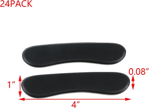 Miniatura 2 de HEVSTIL Paquete de 8 almohadillas silenciadoras de tambor de tira larga, suaves y transparentes, geles de gel de silicona, silenciadores de tambor