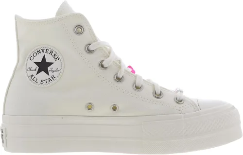 Miniatura 2 de Converse - Chuck Taylor All Star Tenis de mujer altos de plataforma con diseño de leopardo