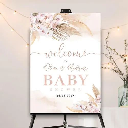 Miniatura 8 de Letrero de bienvenida personalizado para baby shower, letrero de bienvenida personalizado para bebé, letrero de bienvenida de globo azul, decoración