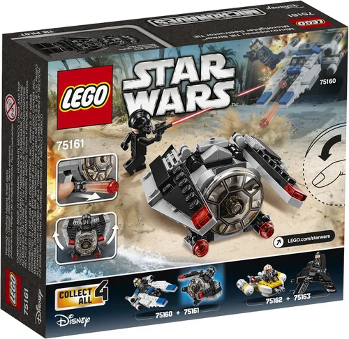 Miniatura 3 de LEGO Star Wars Tie Striker Microfighter 75161 Kit de construcción