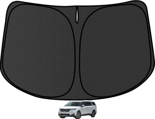 Miniatura 146 de Civic - Parasol para parabrisas Honda Civic 2022-2024 2025 (no para Honda 2022 Sport), visera frontal gruesa plegable 1:1, mantiene tu automóvil más