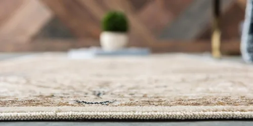 Miniatura 3 de Unique Loom Chateau Collection - Alfombra de área Wilson (3' x 13' 1", color beige/azul)