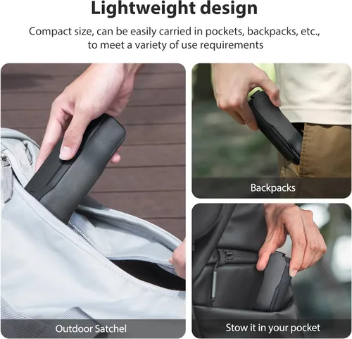 Miniatura 5 de DJI Osmo Pocket 3 - Funda protectora para lente de pantalla, 3 ranuras de almacenamiento de filtro CPL/ND, protege el cardán de impactos, compatible