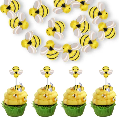 Miniatura 16 de 1 paquete de decoración de pastel de feliz cumpleaños con purpurina de girasol para pasteles, baby shower, niños, cumpleaños, verano, baby shower
