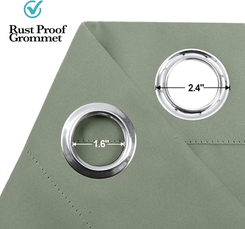 Miniatura 255 de RYB HOME - Cortinas extralargas de privacidad, para bloquear luz, de techo a suelo, para comedor, oficina, sala de estar, cine en casa, patio, 8.3
