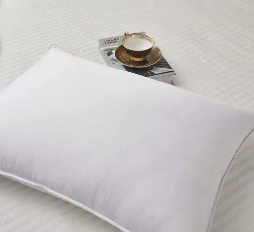 Miniatura 5 de Siberian - Almohada de plumón de algodón Pima de 1000 hilos, 600 de potencia de relleno, fabricada en Estados Unidos