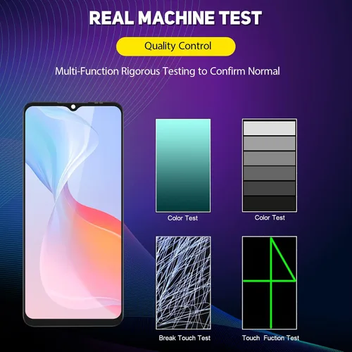 Miniatura 4 de para Boost Mobile Celero 5G Reemplazo de pantalla LCD táctil digitalizador Asamblea para Boost Mobile Celero 5G con kit (negro)