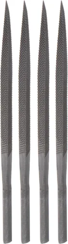 HARFINGTON Juego de limas triangulares neumáticas de 0.197 in x 3.150 in de acero endurecido con dientes de corte grueso Herramientas de mano para