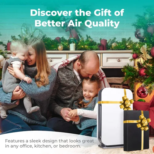 Miniatura 3 de Purificador de aire Alen BreatheSmart Flex HEPA con filtro puro, tasa de intercambio de 700 pies cuadrados en 30 minutos, 1400 pies cuadrados en 1