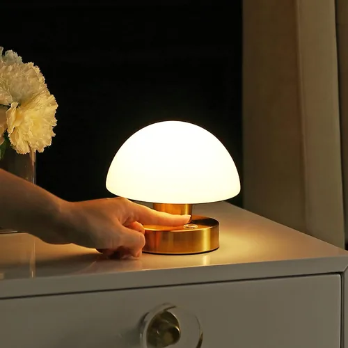 Miniatura 2 de JONATHAN Y JYL7113B Zoe - Lámpara de mesa LED integrada recargable de hierro moderna minimalista de 5.75 pulgadas, lámpara de mesa de noche
