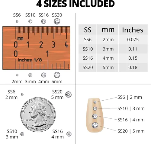 Miniatura 4 de Pegamento para Gemas b7000 con 7500 Piezas de Diamantes de Imitación Rojos para Manualidades, Ropa, Tela, Cristales de Parte Plana para Zapatos