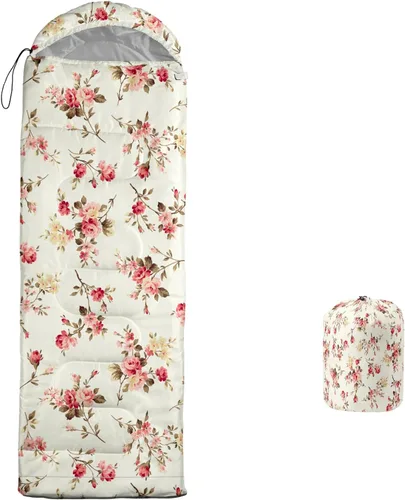 Miniatura 17 de Saco de dormir con estampado lneffble, sacos de dormir, saco de dormir para acampar al aire libre, adecuado para niños, portátil para niños y niñas