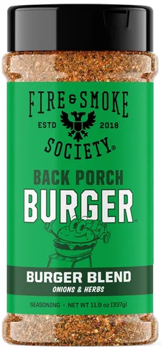 Miniatura 21 de Condimento para Hamburguesa Fire & Smoke Society Condimento BBQ para Ahumar y Asar Carne Res, Cerdo, Pollo, Pavo, Vegetales Condimentos