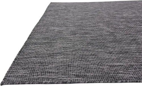 Miniatura 7 de Unique Loom Collection - Alfombra casual de transición sólida jaspeada para interiores y exteriores