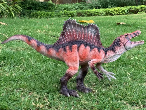 Miniatura 4 de Gemini&Genius Spinosaurus - Juguete de dinosaurio para niños, figura de acción realista de espinosaurio con mandíbula móvil, regalo de exhibición