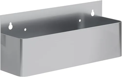 Miniatura 29 de AmGood 36 in. Rack de carril de velocidad de acero inoxidable de doble nivel para barras comerciales, NSF