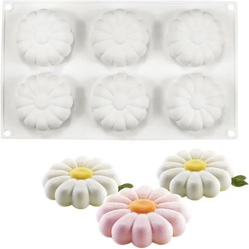Miniatura 8 de Molde de silicona para chocolate con forma de corazón, accesorios para tartas, moldes de cocina, cubitos de hielo, galletas, pastelería, molde