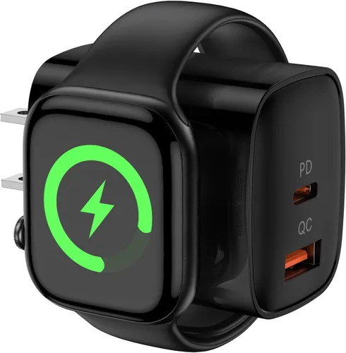 Miniatura 8 de Cargador rápido USB C, adaptador de corriente USB C de 20 W, cabeza de cubo de carga rápida para iPhone 17e/17 Pro Max/17 Pro/17/16e/16/16 Pro/16