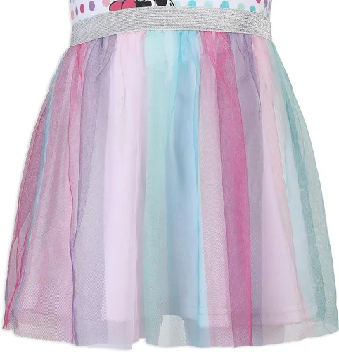 Miniatura 5 de Disney Vestido tutú de cumpleaños para niñas Minnie Mouse para niños pequeños - Multicolor