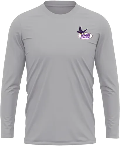 Miniatura 166 de Camisa deportiva de manga larga oficial de la NCAA Collegiate para hombre, con logotipo en el pecho izquierdo, colección Athletic Heather