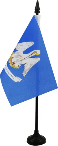 Miniatura 74 de Bandera de mesa de Colorado de 4 x 6 pulgadas, bandera de escritorio del estado de Colorado de EE. UU., 5.9 x 3.9 in, palo y base de plástico negro