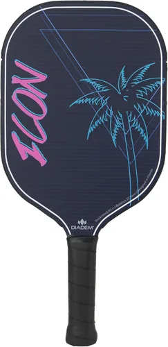 Miniatura 11 de Diadem ICON Performance Pickleball Paddle Fibra de carbono de grafito, núcleo de nido de abeja, cara de fibra de vidrio, protector de borde ultra