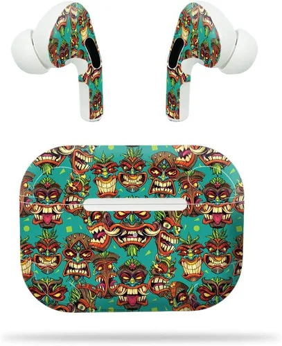 Miniatura 5 de MightySkins - Compatible con Apple Airpods Pro - Magenta Summer Funda protectora de vinilo duradera y única Fácil de aplicar, quitar y cambiar