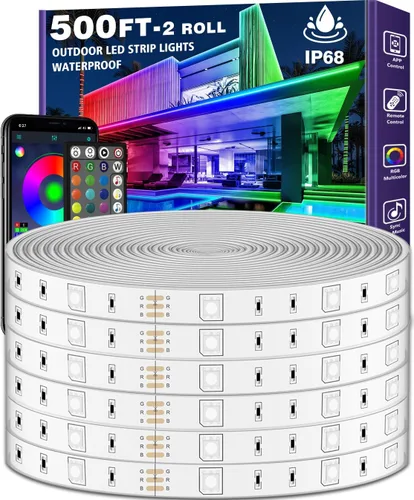 Miniatura 9 de LETIANPAI Luces de Cuerda de Neón de 15 Pies, Luces de Cuerda LED Flexibles con Control por App/Control Remoto, Múltiples Modos de Sincronización