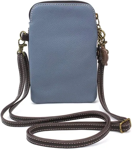 Miniatura 3 de CHALA Cat Collection Cell Phone Crossbody Purse-Women PU LeatherCanvas Multicolor Handbag with Adjustable Strap