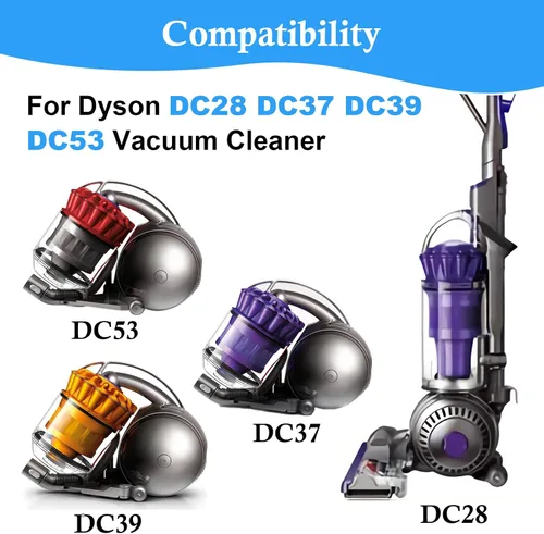 Miniatura 3 de ilovelife Filtro premotor de 2 piezas para aspiradora absoluta Dyson DC37, DC39, DC28, DC53, accesorio para aspiradoras, filtro HEPA lavable, número