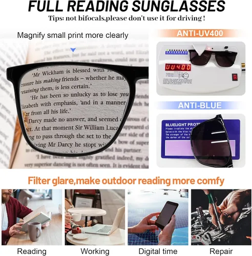 Miniatura 3 de MARE AZZURO Gafas de sol polarizadas negras para hombre, de gran tamaño, para conducción, pesca, ciclismo, protección UV400