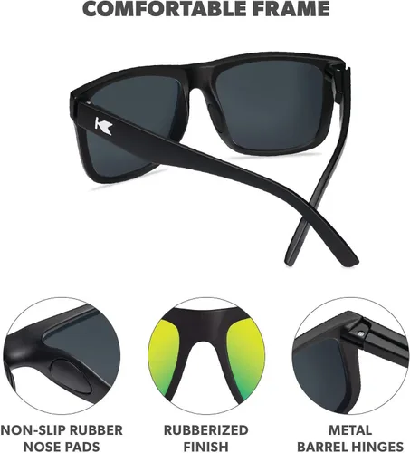 Miniatura 3 de Knockaround Torrey Pines Polarized Sunglasses for Men & Women - UV400 Protection