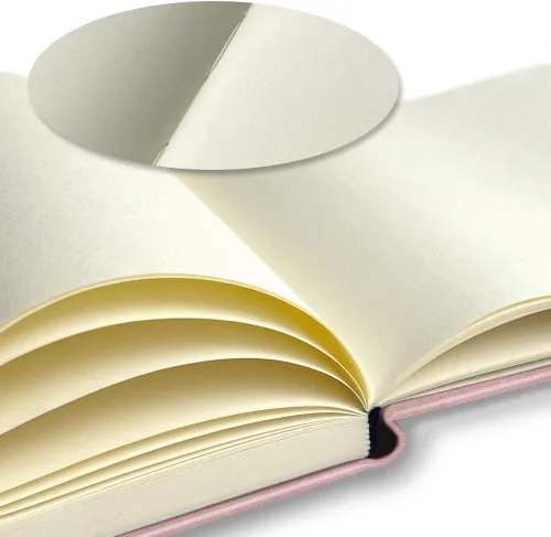 Miniatura 5 de Mifuner Cuadernos Mini de 5x5, 80gsm, Páginas en Blanco, Cuadernos de Bocetos, Diario de Viajes, Cuaderno de Bolsillo, Tapa Dura, Cuaderno de A-PU