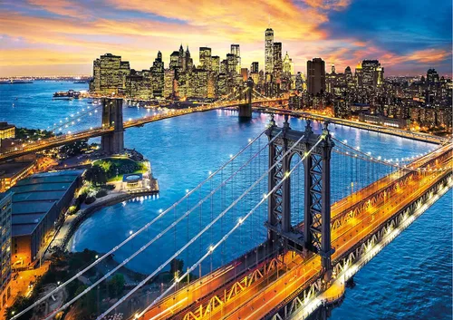 Miniatura 2 de Clementoni 33546, New York HQC Puzzle para niños y adultos, 3000 piezas, a partir de 10 años