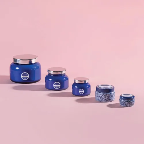 Miniatura 8 de Capri Blue Volcano Velas Perfumadas - Velas de Lujo en Frasco de Vidrio para el Hogar Perfumadas con Fruta Tropical y Cítricos Azucarados - Mezcla