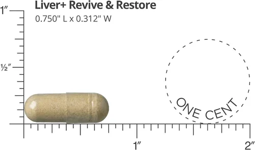 Miniatura 3 de DOCTORS' PREFERRED Liver+ Revive & Restore Fórmula 10 en 1 con hígado y cardo mariano de 4 pies clínicamente validados 60 cápsulas