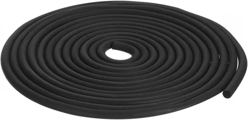 Miniatura 9 de uxcell Tira de sellado de goma de espuma, 0.197 in (13/64 pulgadas) de diámetro, 23.0 ft (22.96 pies) de caucho EPDM redondo largo para juntas