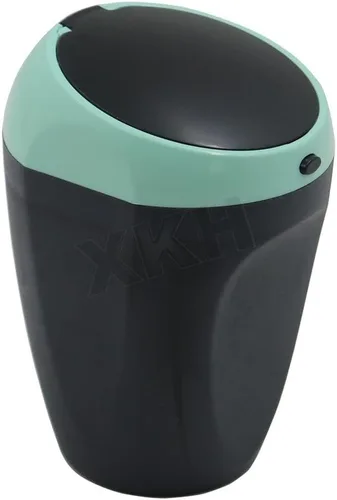 Miniatura 3 de XKH - Mini cenicero portátil taza de cigarrillos cubo trasero cubo humo ceniza titular azul [B078JP9J7B]