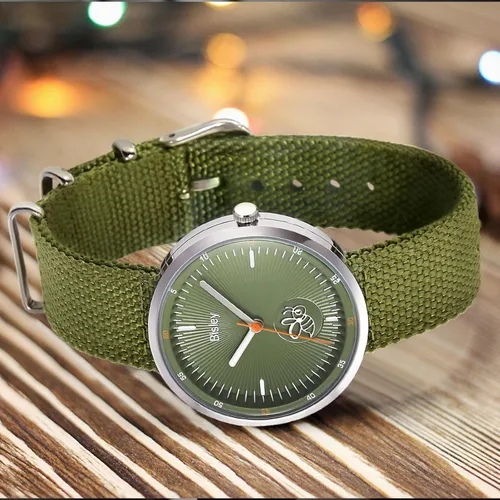 Miniatura 4 de Relojes deportivos impermeables para mujer, correa de nailon, reloj analógico de cuarzo, regalo para niñas y señoras