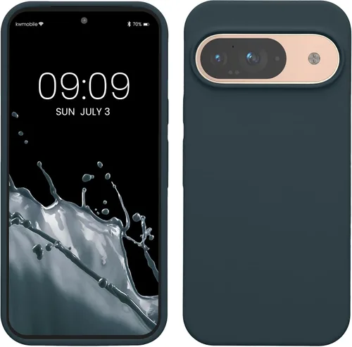Miniatura 105 de kwmobile Funda Compatible con Google Pixel 6 Pro - Funda de Teléfono de Silicona TPU con Acabado Suave - Azul Caribe