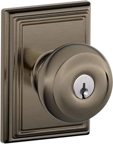 Miniatura 45 de SCHLAGE Lock Company F10GEO625ADD Colección Addison SCHLAGE - Pomo de paso, cromo brillante Cromado brillante