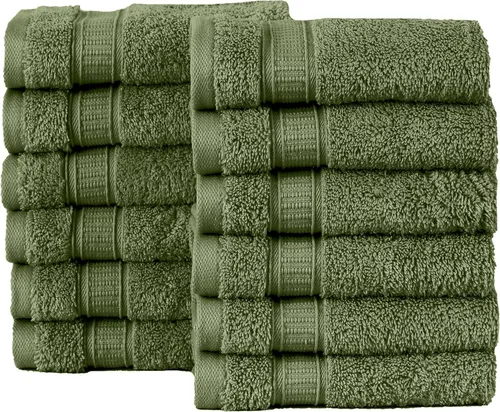 Miniatura 28 de LA HAMMAM - Paquete de 6 toallas de mano de 16 x 28 pulgadas de algodón turco para baño, cara, hotel, gimnasio y spa Extra suave al tacto, secado