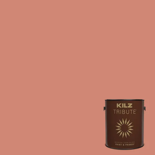 Miniatura 53 de KILZ TRIBUTE Pintura e imprimación en uno, para interiores, semibrillante, Almost Sage, 1 galón