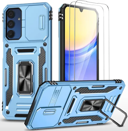 Miniatura 29 de Funda para teléfono Samsung Galaxy A15 5G, [protección contra caídas de grado militar de 15 pies]
