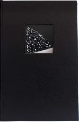 Kolo Hudson 3up - Álbum de fotos con capacidad para 300 fotos de 4 x 6 pulgadas, ideal para bodas y libros de bebé, cuero negro